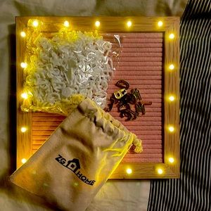 Light up announcement board